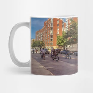 Kids Harlem Street Bikes Manhattan NYC Mug